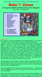Mobile Screenshot of bobo-t-clown.com